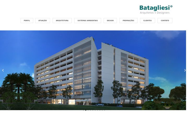 Screenshot of batagliesi.com.br