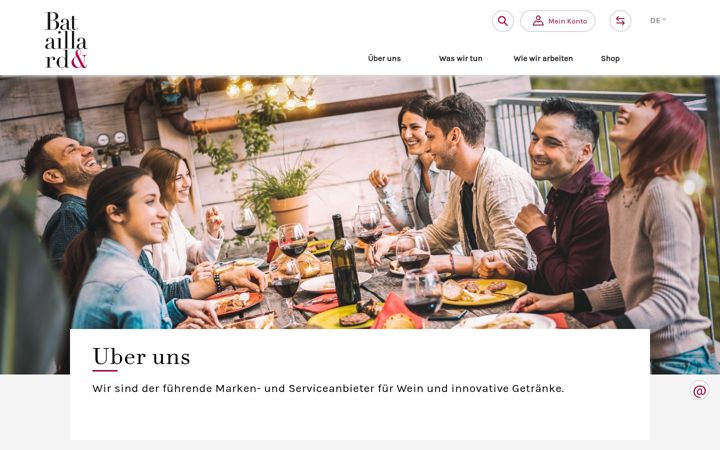 Screenshot of bataillard.ch