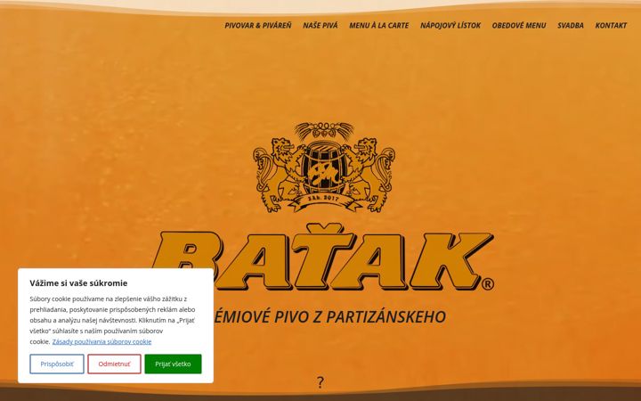 Screenshot von batak.sk