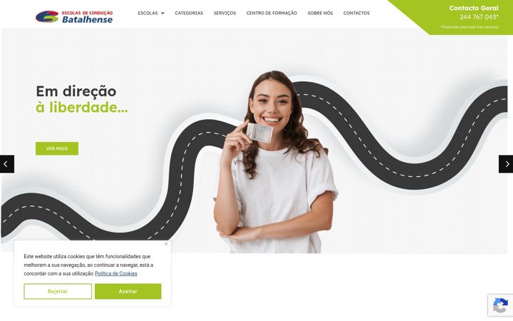 Screenshot of batalhense.com