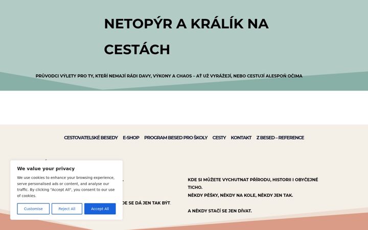 Screenshot of batandbunny.cz