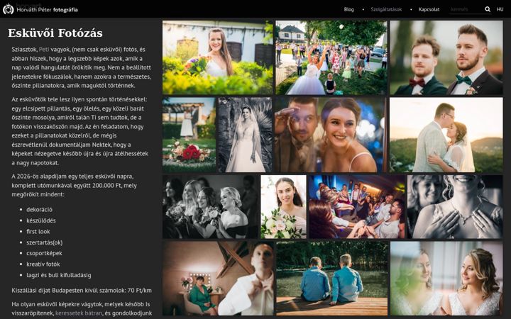 Screenshot di batarfoto.hu