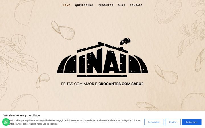 Screenshot von batatafritainai.com.br