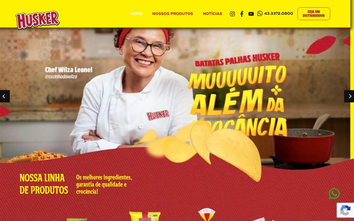 Screenshot of batatahusker.com.br