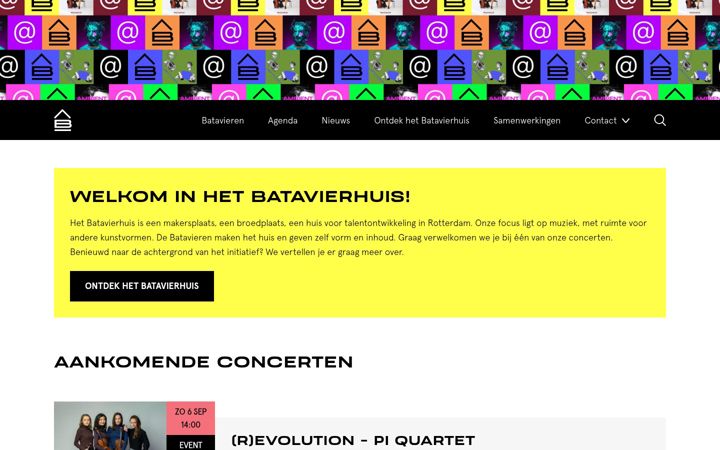 Screenshot of batavierhuis.nl