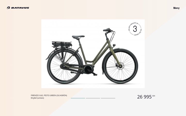 Screenshot of batavus.se