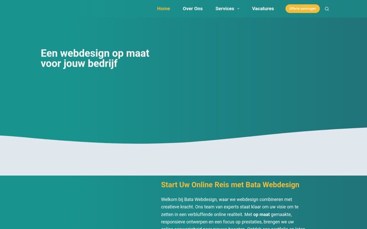 Zrzut ekranu batawebdesign.nl