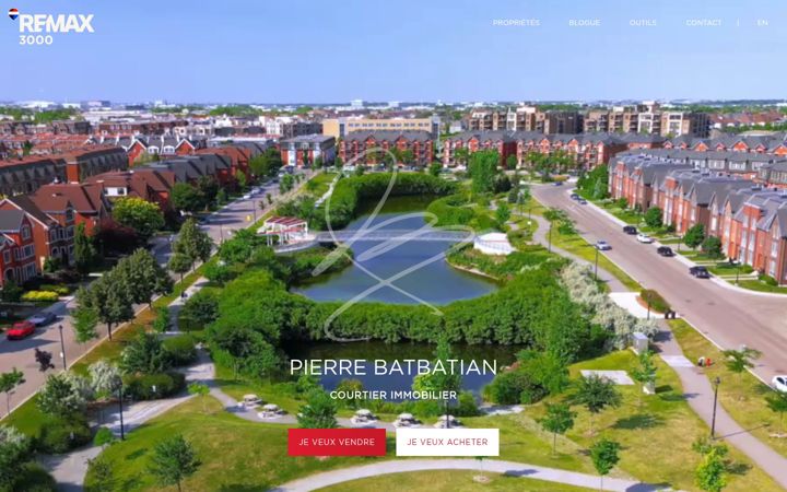 Screenshot of batbatian.ca