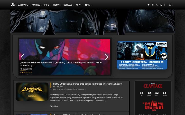 Screenshot von batcave.com.pl
