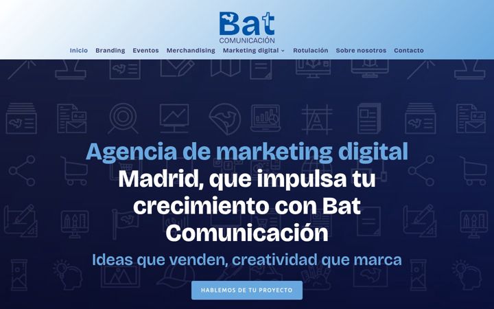 Screenshot of batcomunicacion.com