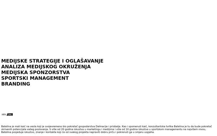 Screenshot of batelina.hr
