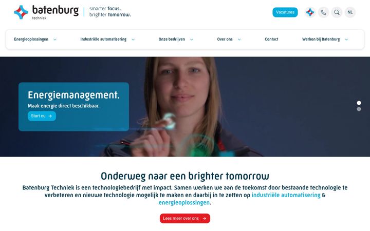 Zrzut ekranu batenburg.nl