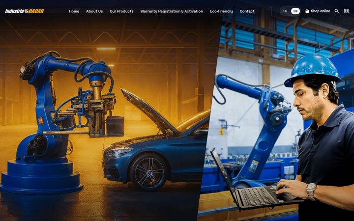 Screenshot of bateriasdacar.com