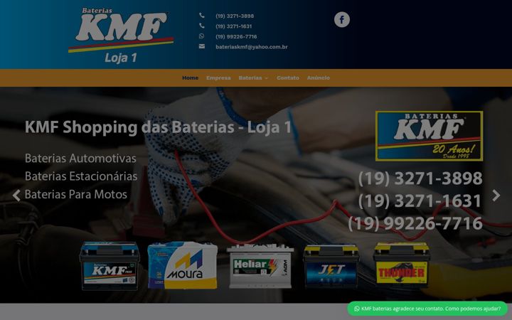 Screenshot van bateriasdecarrocampinas.com.br