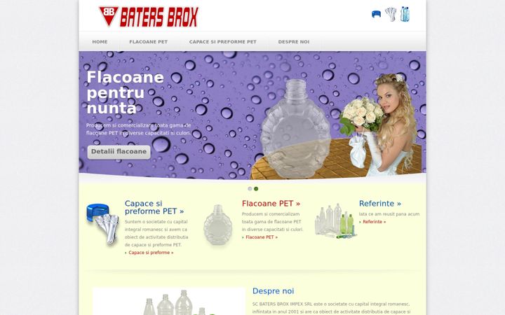 Screenshot of batersbrox.ro