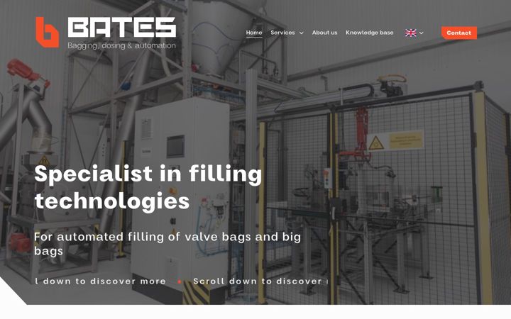 Zrzut ekranu bates.nl