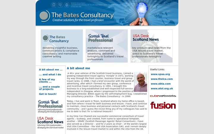 Screenshot of batesconsultancy.com