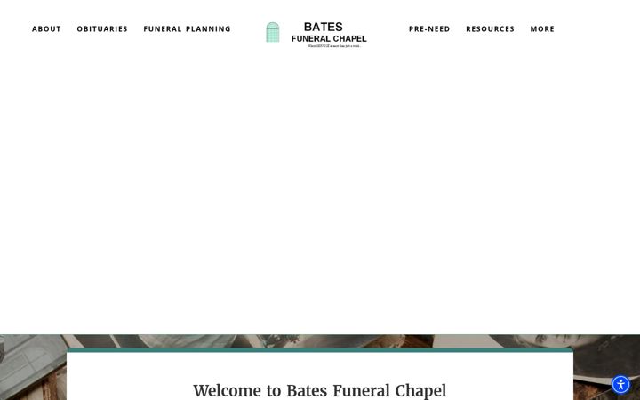 Screenshot of batesfuneralchapel.com