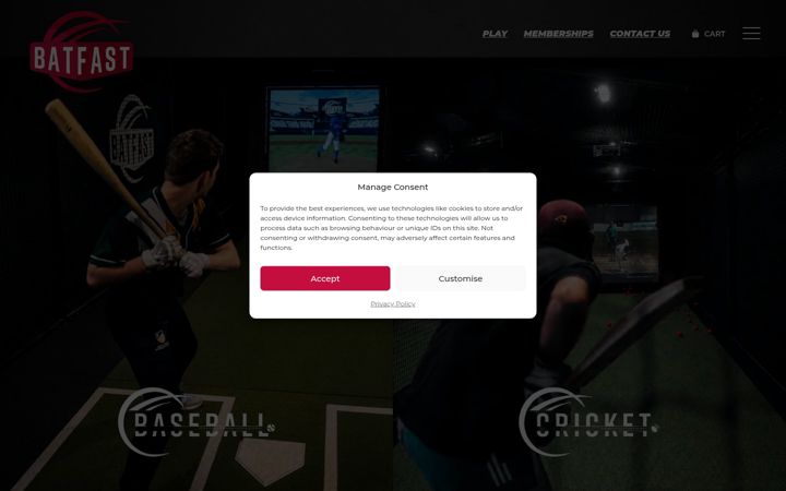 Screenshot of batfast.com