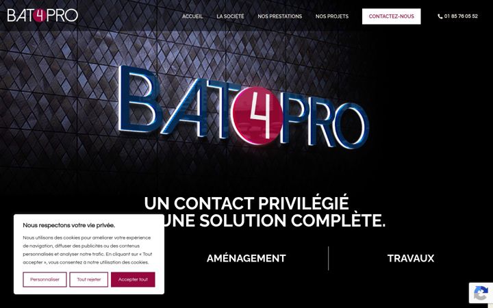 Screenshot of batforpro.fr
