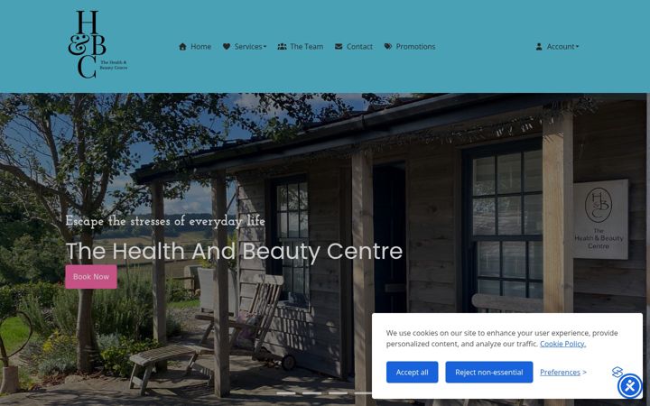 Screenshot of bathbeautycentre.co.uk