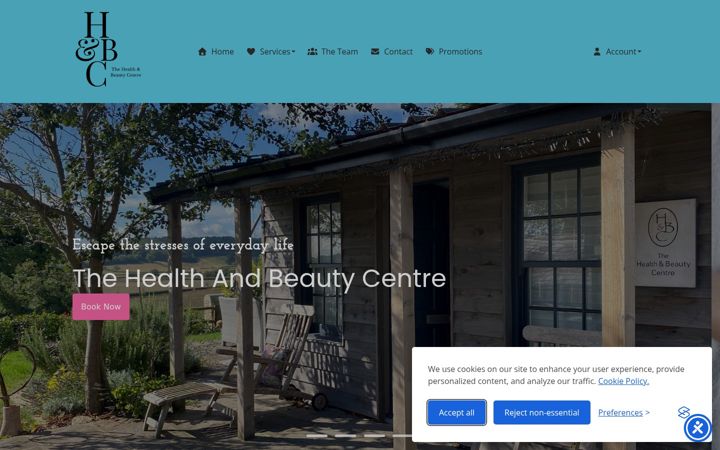 Screenshot of bathbeautycentre.com