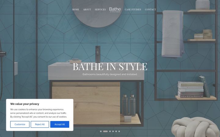 Screenshot of batheofwharfedale.co.uk