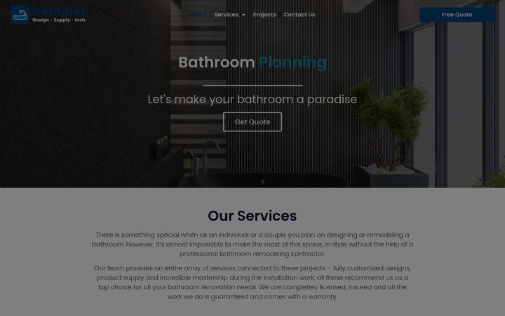 Screenshot of bathplan.co.uk