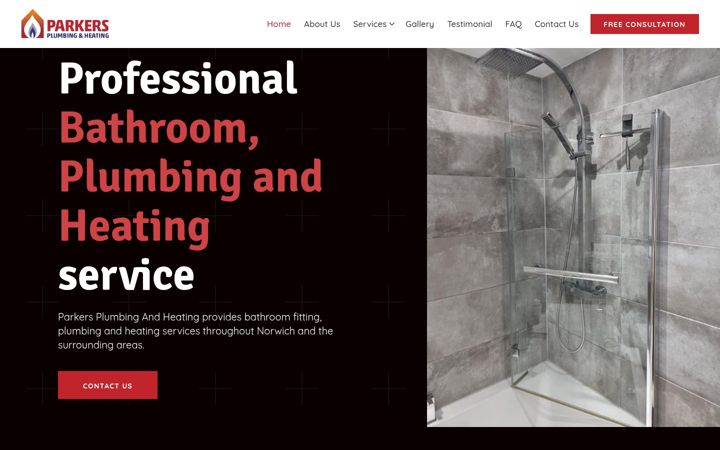 Screenshot of bathroomfittersnorwich.co.uk