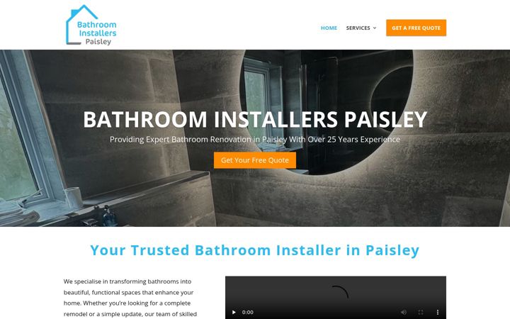 Screenshot di bathroominstallerspaisley.co.uk