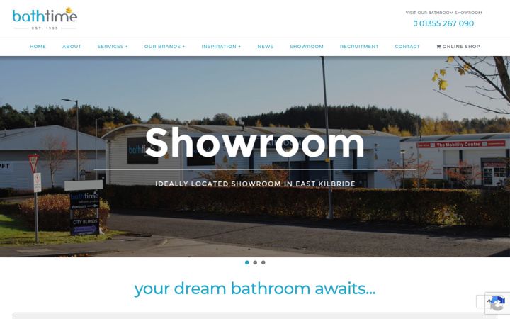 Screenshot of bathtimescotland.co.uk