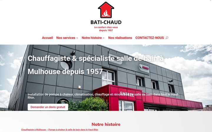 Screenshot of bati-chaud.fr