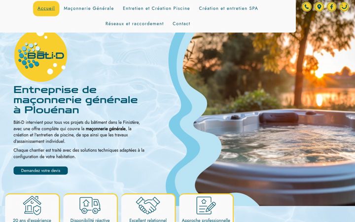 Screenshot of bati-dconcept.com