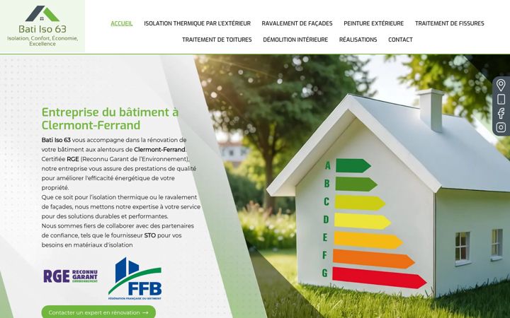 Skjámynd af bati-iso63.fr