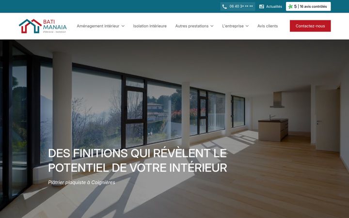 Screenshot of bati-manaia.fr