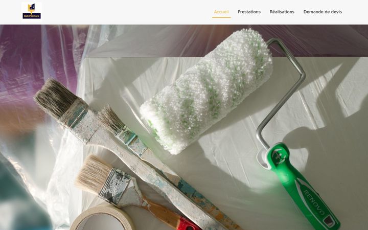 Screenshot of bati-peinture47.fr
