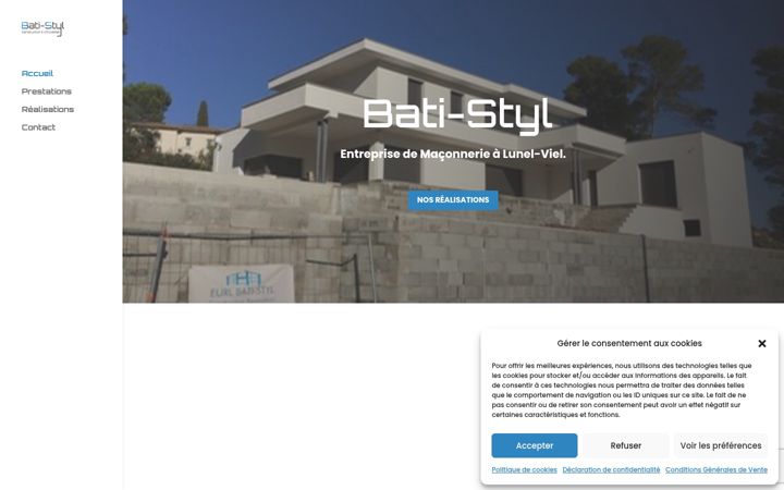 Screenshot of bati-styl.fr