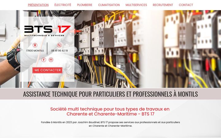 Screenshot of bati-technique-services17.fr