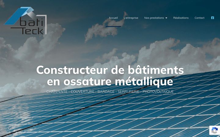 Screenshot of bati-teck.fr