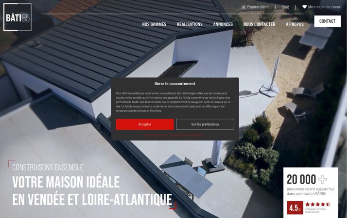 Screenshot of bati85.com