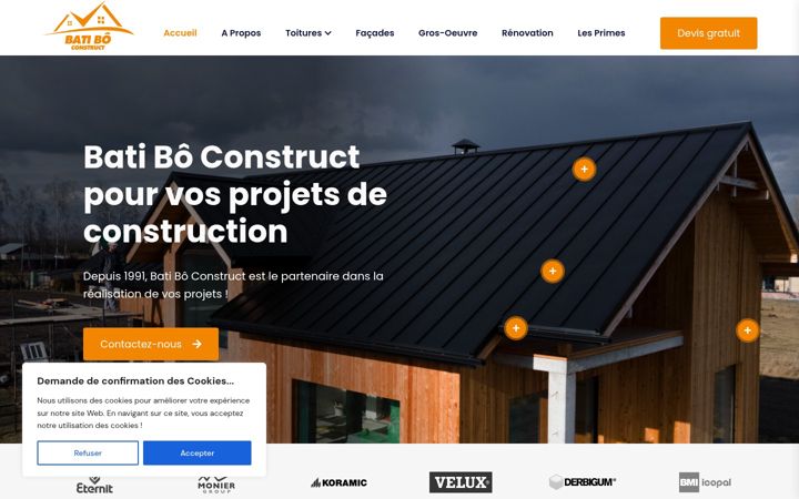 Screenshot di batiboconstruct.be