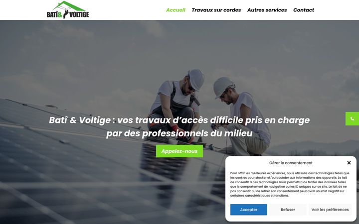 Screenshot of batietvoltige.be
