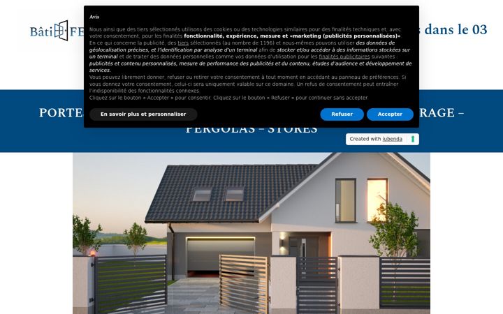 Screenshot of batifenetres.com