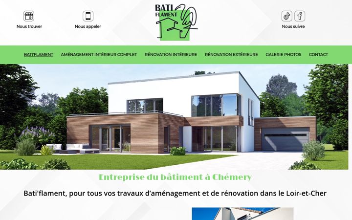 Screenshot of batiflament.fr