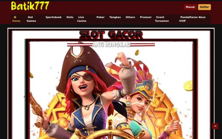 Screenshot of batik777-slot.com