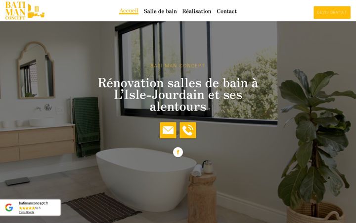 Screenshot of batimanconcept.fr
