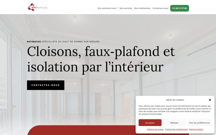 Screenshot of batimatos.com