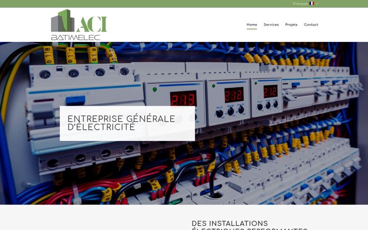 Screenshot di batimelec.be
