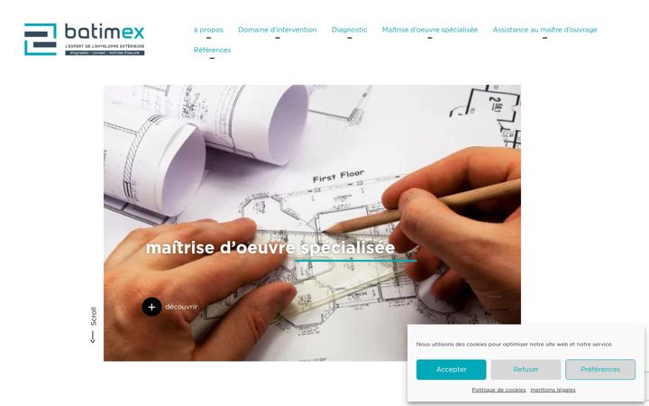 Screenshot of batimex44.fr