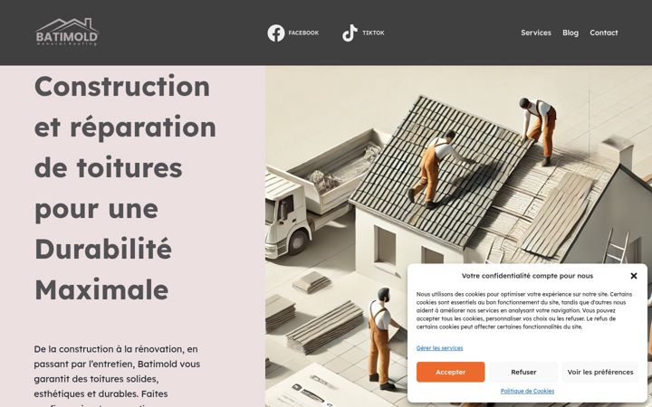 Screenshot of batimold.be
